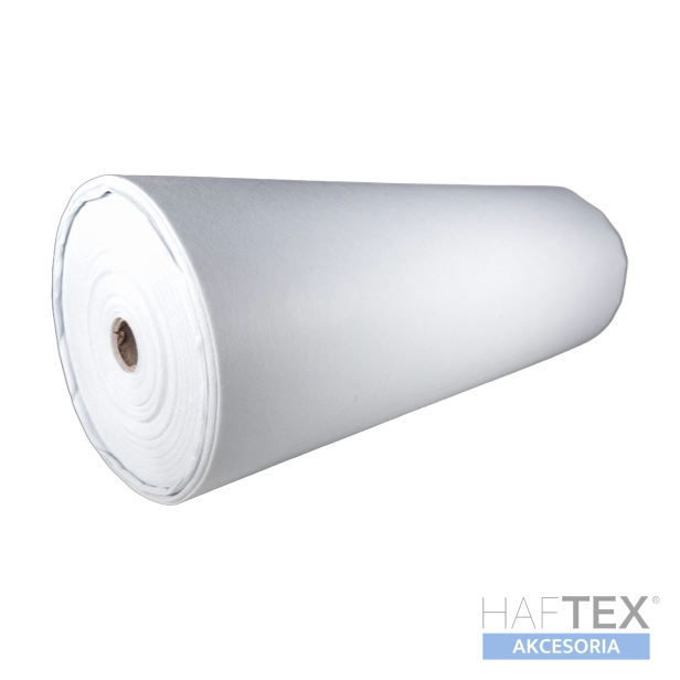 Fizelina BIAŁA 35g + 11g kleju - wyrywalna w jednym kierunku – ROLKA 45 cm × 100 m