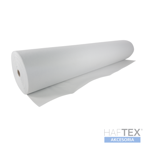 Fizelina ROLKA - BIAŁA 50g, wydzieralna w każdym kierunku, 90 cm szer - 100 m dł.