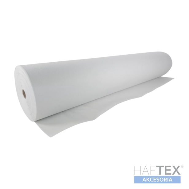 Fizelina ROLKA - BIAŁA 50g, wydzieralna w każdym kierunku, 90 cm szer - 100 m dł.