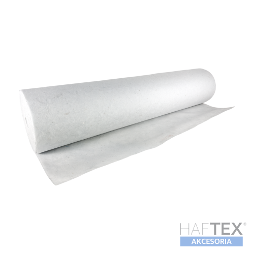 Fizelina ROLKA - BIAŁA 50g, wydzieralna w każdym kierunku, 90 cm szer - 100 m dł.